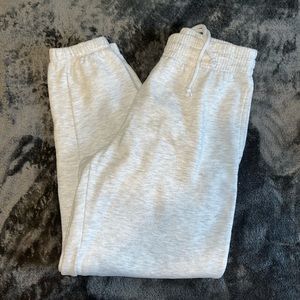 Grey Cuffed Sweatpants